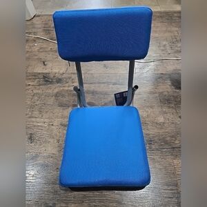 Academy Sports cushioned Bleacher seat Royal blue